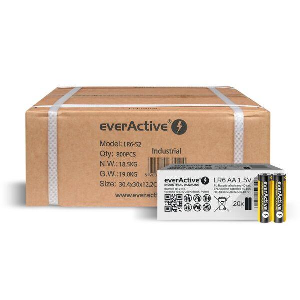 everActive industrial LR6 AA 800-pakk