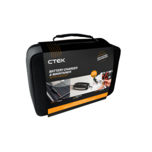 Akulaadija CTEK CT5 Time To Go : laadja, indikaatorpistik, kummikaitse bumper, kaitsekott