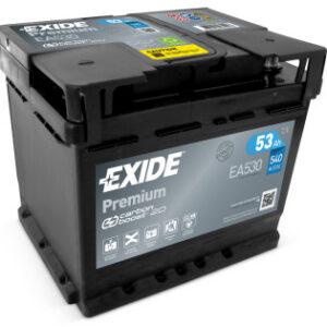 Aku Exide Premium aku 53Ah 540A