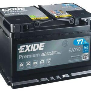 Aku Exide Premium aku 77Ah 760A